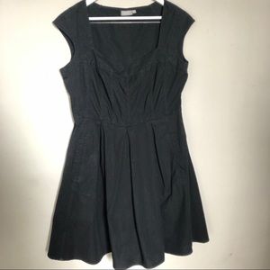 Eshakti Be a Sweetheart Black cotton dress